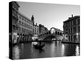 Rialto Bridge, Grand Canal, Venice, Italy-Alan Copson-Stretched Canvas