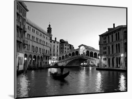 Rialto Bridge, Grand Canal, Venice, Italy-Alan Copson-Mounted Photographic Print