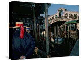 Rialto Bridge, Grand Canal, Venice, Unesco World Heritage Site, Veneto, Italy-Bruno Barbier-Stretched Canvas