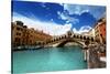 Rialto Bridge In Venice, Italy-Iakov Kalinin-Stretched Canvas