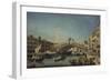 Rialto Bridge in Venice-Michele Marieschi-Framed Giclee Print