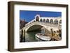 Rialto Bridge on Grand Canal, Venice, UNESCO World Heritage Site, Veneto, Italy, Europe-Marco Brivio-Framed Photographic Print