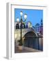 Rialto Bridge on the Grand Canal, Venice, UNESCO World Heritage Site, Veneto, Italy, Europe-Amanda Hall-Framed Photographic Print