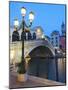 Rialto Bridge on the Grand Canal, Venice, UNESCO World Heritage Site, Veneto, Italy, Europe-Amanda Hall-Mounted Photographic Print