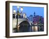 Rialto Bridge on the Grand Canal, Venice, UNESCO World Heritage Site, Veneto, Italy, Europe-null-Framed Photographic Print