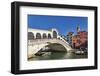 Rialto Bridge on the Grand Canal, Venice, UNESCO World Heritage Site, Veneto, Italy, Europe-Marco Brivio-Framed Photographic Print