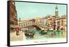 Rialto Bridge, Venice, Italy-null-Framed Stretched Canvas