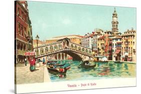 Rialto Bridge, Venice, Italy-null-Stretched Canvas