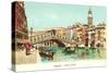 Rialto Bridge, Venice, Italy-null-Stretched Canvas