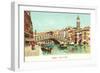 Rialto Bridge, Venice, Italy-null-Framed Art Print