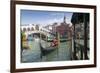 Rialto Bridge, Venice, UNESCO World Heritage Site, Veneto, Italy, Europe-Frank Fell-Framed Photographic Print