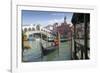 Rialto Bridge, Venice, UNESCO World Heritage Site, Veneto, Italy, Europe-Frank Fell-Framed Photographic Print