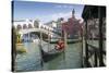 Rialto Bridge, Venice, UNESCO World Heritage Site, Veneto, Italy, Europe-Frank Fell-Stretched Canvas
