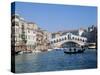 Rialto Bridge, Venice, Unesco World Heritage Site, Veneto, Italy-Lee Frost-Stretched Canvas