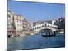 Rialto Bridge, Venice, Unesco World Heritage Site, Veneto, Italy-Lee Frost-Mounted Photographic Print