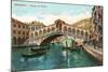 Rialto Bridge, Venice-null-Mounted Art Print