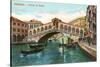 Rialto Bridge, Venice-null-Stretched Canvas