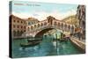 Rialto Bridge, Venice-null-Stretched Canvas