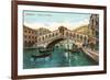 Rialto Bridge, Venice-null-Framed Premium Giclee Print