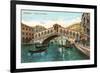 Rialto Bridge, Venice-null-Framed Premium Giclee Print