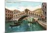 Rialto Bridge, Venice-null-Mounted Premium Giclee Print