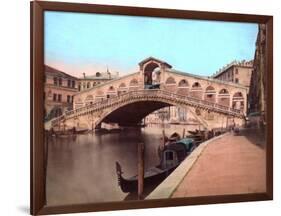 Rialto Bridge, Venice-null-Framed Giclee Print