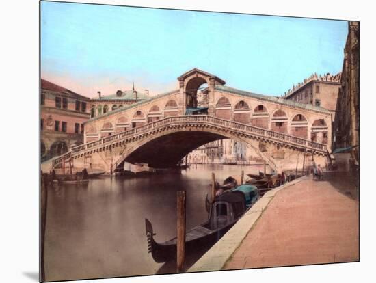 Rialto Bridge, Venice-null-Mounted Giclee Print