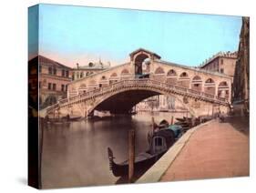 Rialto Bridge, Venice-null-Stretched Canvas