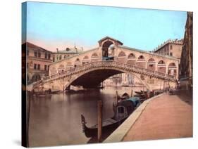 Rialto Bridge, Venice-null-Stretched Canvas