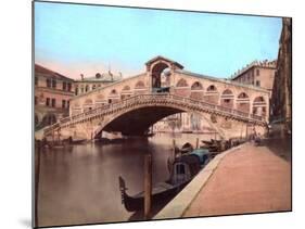 Rialto Bridge, Venice-null-Mounted Giclee Print