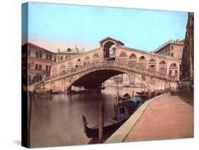 Rialto Bridge, Venice-null-Stretched Canvas