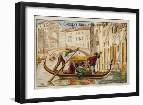 Rialto Bridge, Venice-null-Framed Giclee Print