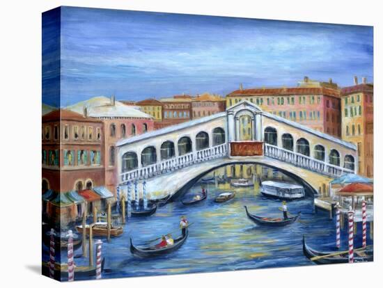 Rialto Bridge-Marilyn Dunlap-Stretched Canvas