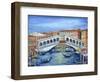 Rialto Bridge-Marilyn Dunlap-Framed Art Print