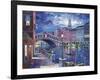 Rialto Bridge-John Zaccheo-Framed Giclee Print