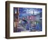 Rialto Bridge-John Zaccheo-Framed Giclee Print