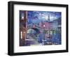 Rialto Bridge-John Zaccheo-Framed Giclee Print