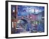 Rialto Bridge-John Zaccheo-Framed Giclee Print