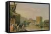 Rialto Bridge-Edward Pritchett-Framed Stretched Canvas