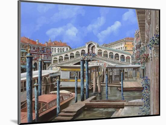 Rialto Dall'Altro Lato-Guido Borelli-Mounted Giclee Print