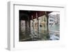 Rialto fish market during the high tide in Venice, November 2019, Venice, Italy-Carlo Morucchio-Framed Photographic Print