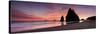 Rialto Sunset - Panorama-Michael Blanchette Photography-Stretched Canvas