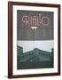 Rialto-Perry King-Framed Serigraph