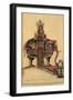 Ribart's Elephant House, 1758-Science Source-Framed Giclee Print