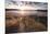 Ribbed Sand and Sand Dunes at Sunset, Crantock Beach, Crantock, Near Newquay, Cornwall-Stuart Black-Mounted Premium Photographic Print