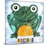 Ribbit the Frog-Design Turnpike-Mounted Giclee Print