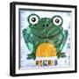 Ribbit the Frog-Design Turnpike-Framed Giclee Print