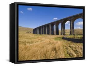 Ribblehead Railway Viaduct on Settle to Carlisle Rail Route, Yorkshire Dales National Park, England-Neale Clark-Framed Stretched Canvas