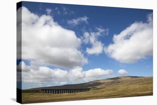 Ribblehead Viaduct, Ingleton, Yorkshire Dales National Park, Yorkshire, England, United Kingdom, Eu-Ann and Steve Toon-Stretched Canvas