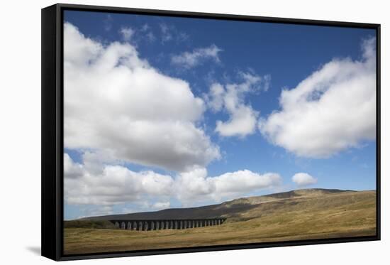 Ribblehead Viaduct, Ingleton, Yorkshire Dales National Park, Yorkshire, England, United Kingdom, Eu-Ann and Steve Toon-Framed Stretched Canvas